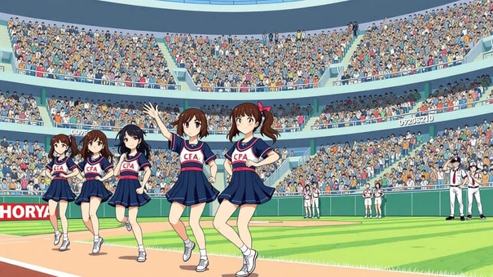 Korean Cheerleaders Become Mini-Idols in Taiwan